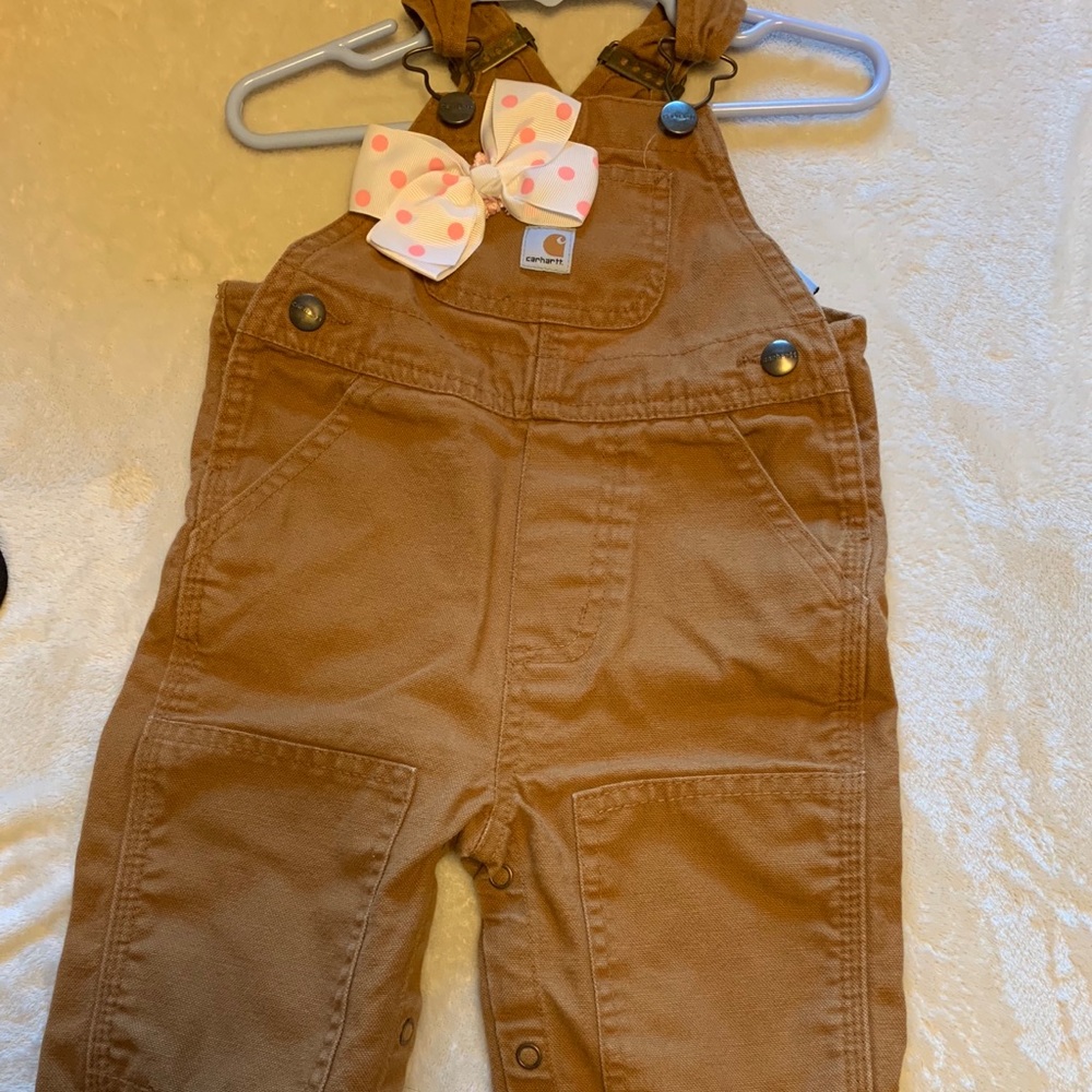 12m carharrt canvas overall